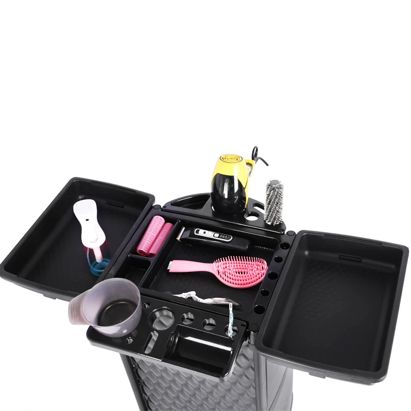 Nail And Hair Beauty Salon Trolley Cart With Lock