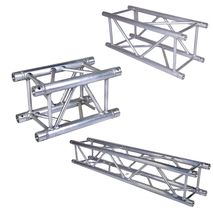 Easy Assemble outdoor dj Lighting aluminum square Exhibition Roof Spigot Stage Truss Display