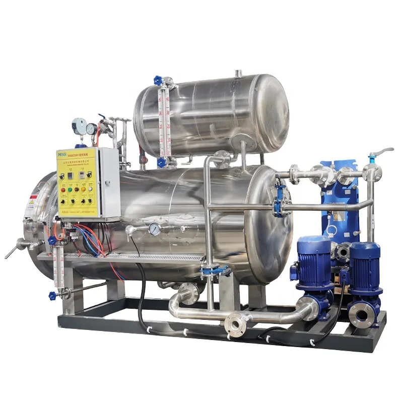 Counter Pressure Retort Sterilizer Food Sterilization Retort Autoclave