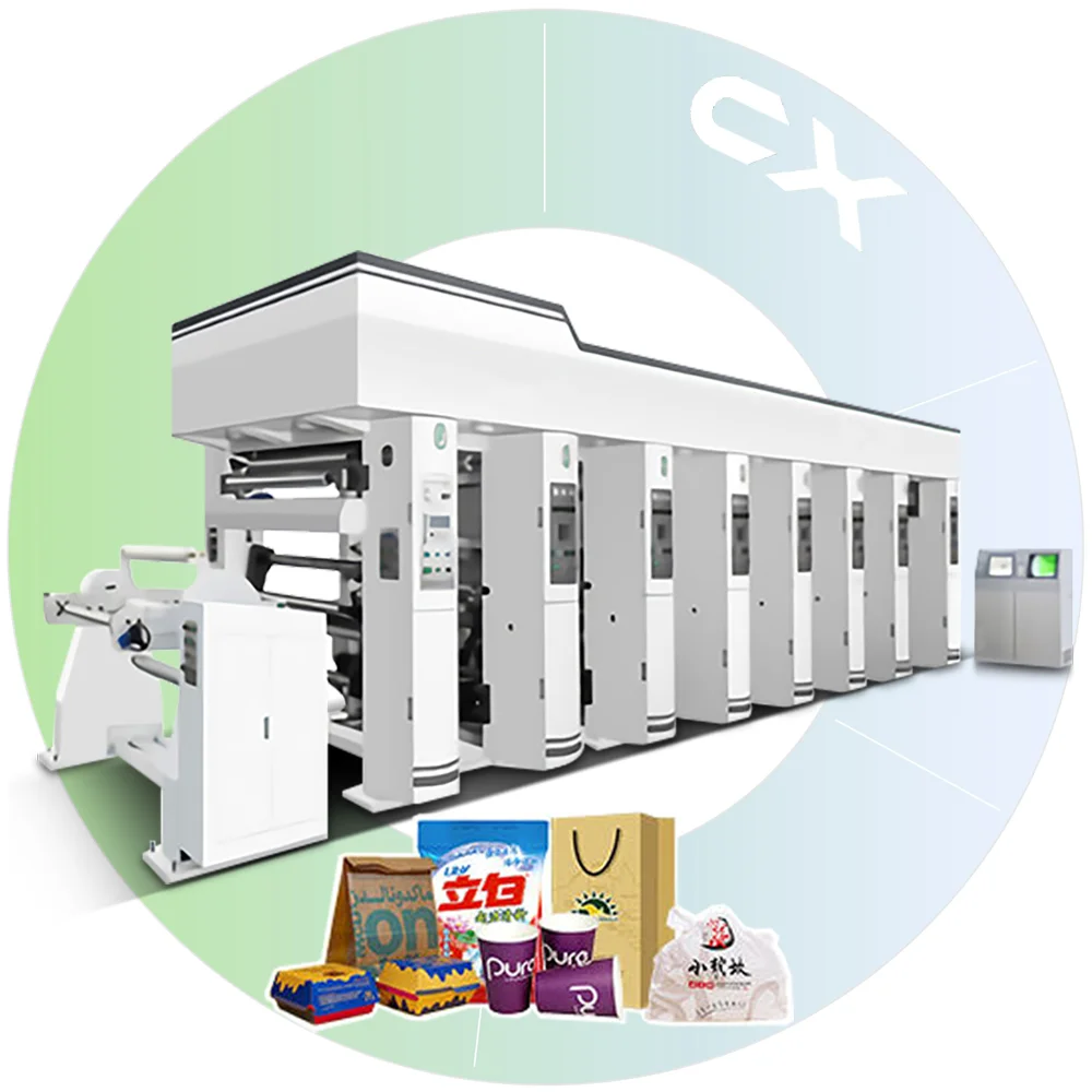 Paper printing machine machine printing on plastic flexi printing machine