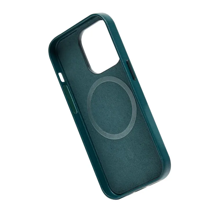 Eco-friendly High quality PU leather phone case Iphone cover Magsafe wireless charging phone case for Iphone 11 pro 11 pro max