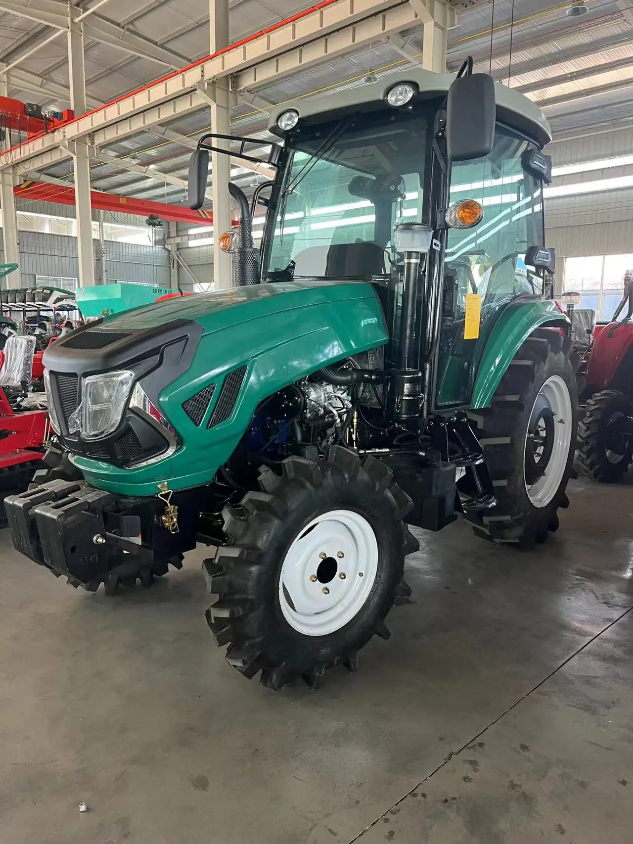 70HP TractorsBest Price New Frame Front Shovel Heavy Duty Axle Small Wheel Loader for Farms