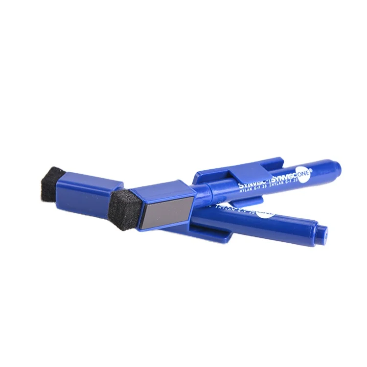 Promotional Magnet School Whiteboard color Marker Pen with Brush