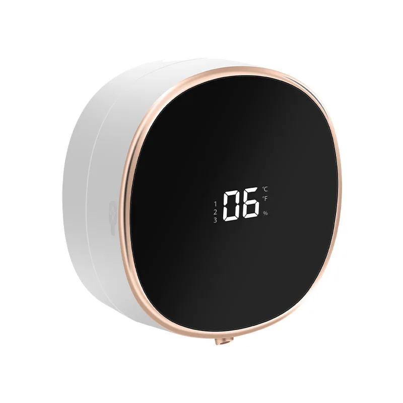 Electric Simple Human Liquid Soap Dispenser Wall Mount Smart Automatic Liquid Hand Soap Dispenser For Bathroom