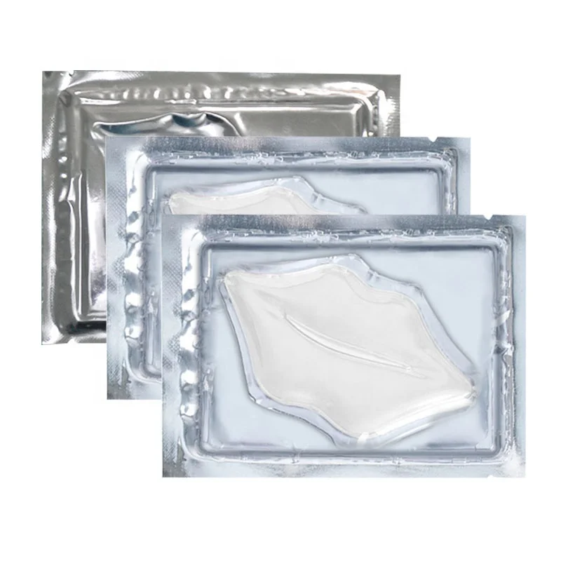Hot Selling Private Label Lip Mask Gold Cooling Crystal Collagen Nourishing gel lip Pads
