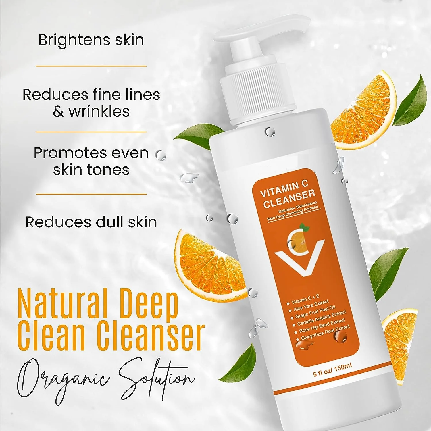Private Label Anti-Aging Vitamin C Serum Hyaluronic Acid & Retinol with Peptides Astaxanthin Face Firming Whitening Moisturizing