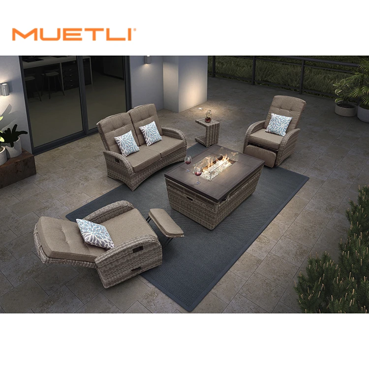 High Quality Custom  Patio Garden Outdoor Sectional Sofa Lounge Sofa Garden Corner Sofa Furniture