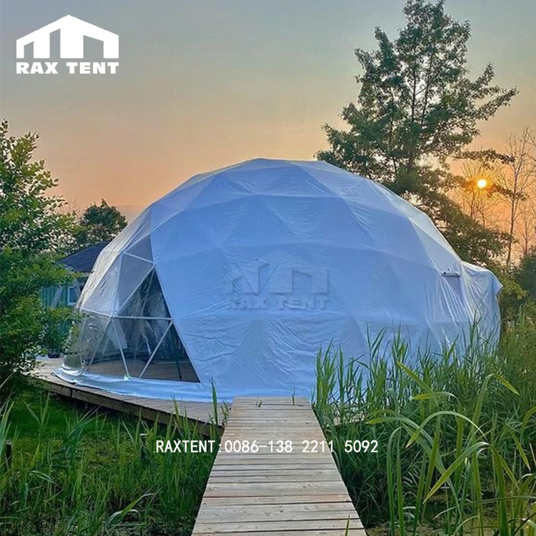 RAXTENT 9M Yoga Dome Outdoor Geodesic Dome Tent for  Fitness Exercise Society