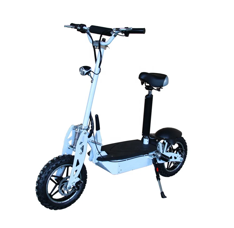 48V 1000W 1600W Folding Electric Scooter with Big Wheel 2 Wheel Electric Bicycle with Seat for Adults
