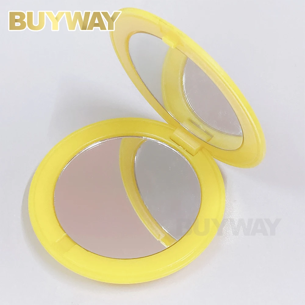 Wholesale Personalized Folded Double-Sided Round Small Cosmetic Pocket Mirors Makeup Mirror Promotional Custom Mini Mirror