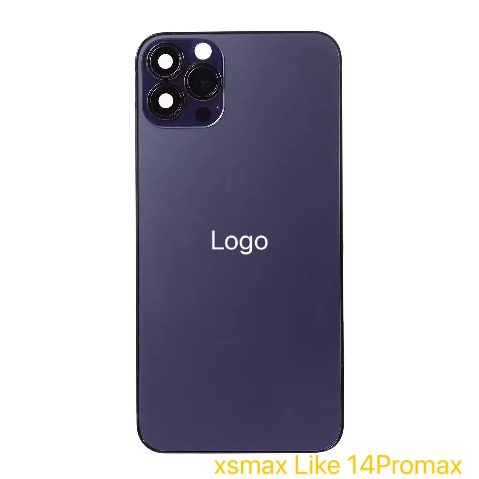 NEW Housing For iPhone xsmax change 14promax shell DIY XSmax into 14 Pro max middle frame rear cover Assembly back cover