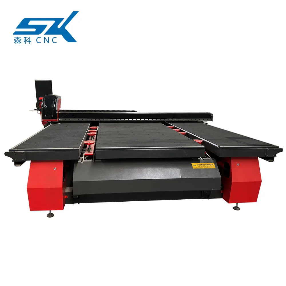 automatic double heads glass cnc shape cutting machine
