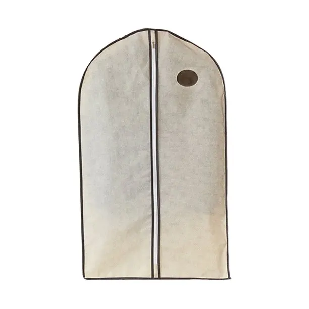 Nonwoven Garment Bags Dress Bag for Storage Dust-Proof Suit Protector Cover Bag with Zipper for Dresses