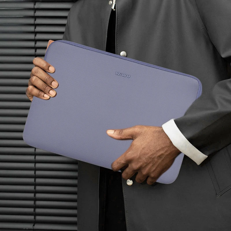 WiWU Ultra Slim Laptop Bag Anti-scratch Protective Sleeve for 13 14 16 Inch Macbook Polyester and PC Notebook Cover