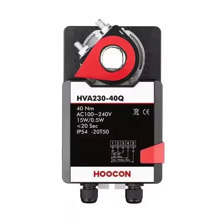 Professional HVAC System Fast Running Damper Actuator for Air Damper 40Nm Actuators
