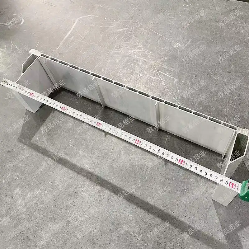 Custom a3a4 aluminum sheet Industrial extruded profile CNC I clamp C Laser cutting h decking parts aluminium beam for UV printer