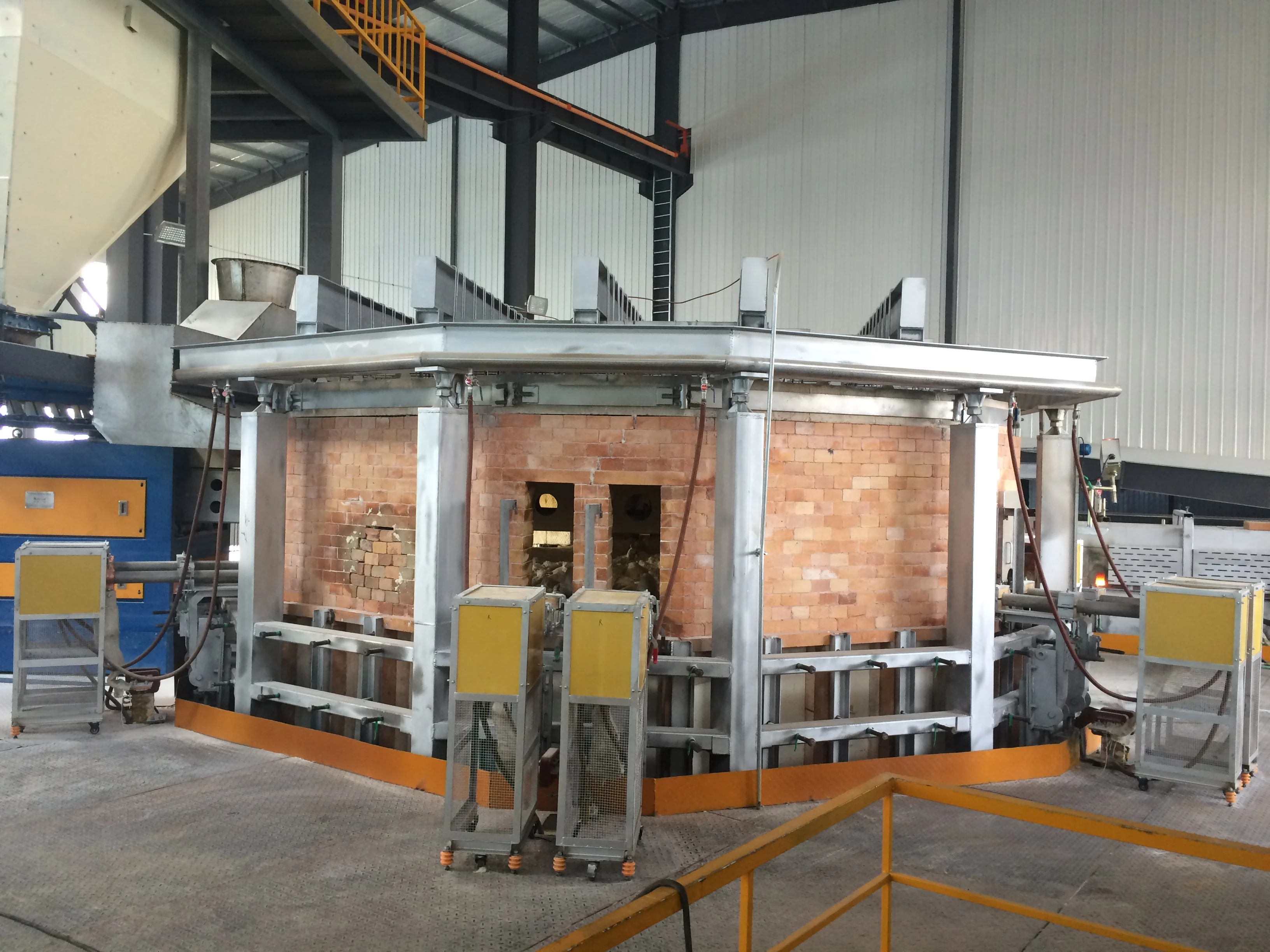 Long life Opal glass dish cup tableware Opaltableware glass electric melting furnace production line opal wine bottle furnace