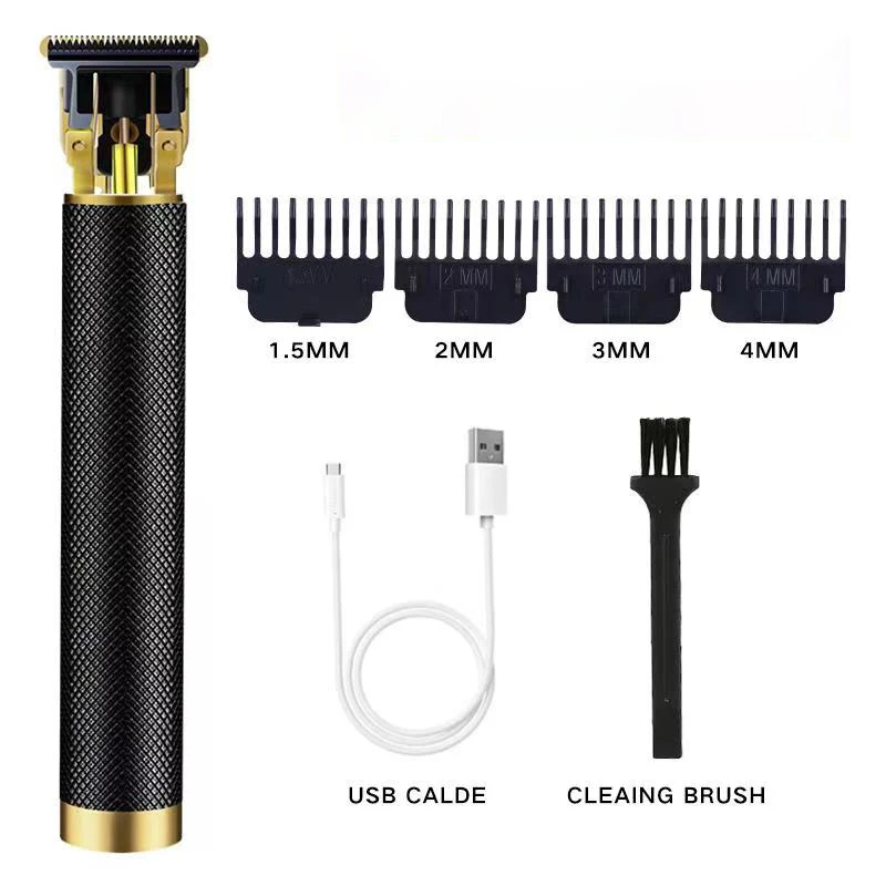 
Upgrade Gold Hair Trimmer Men Electric Professional Hair Cutting Machine Barber Salon Beard Trimmer Hair Clipper For Men 