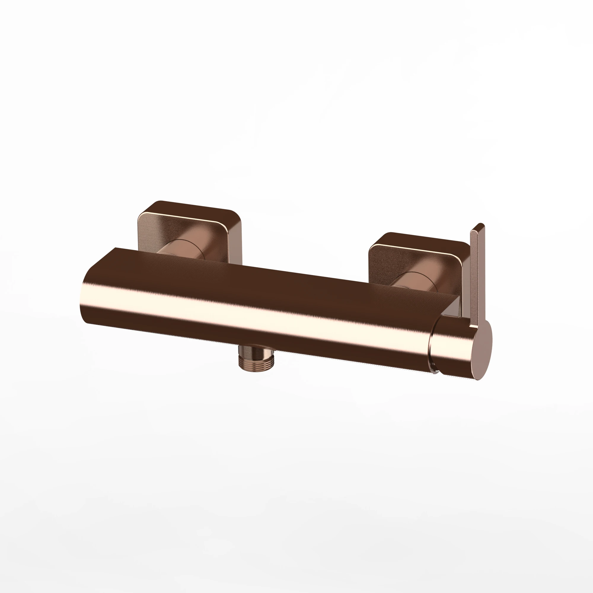 Brass Faucet Shower Bath Mixer Bathroom Tap Single Handle Hot And Cold Water Spout Modern Design