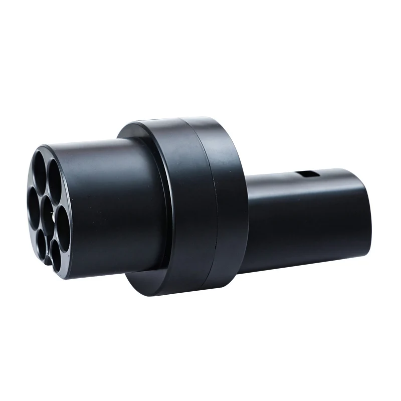 Competitive Prices Fireproof 200A  Connector Adapter For Ev Charger Type 2 To Us Tesla Electric Car Charging Ac Only