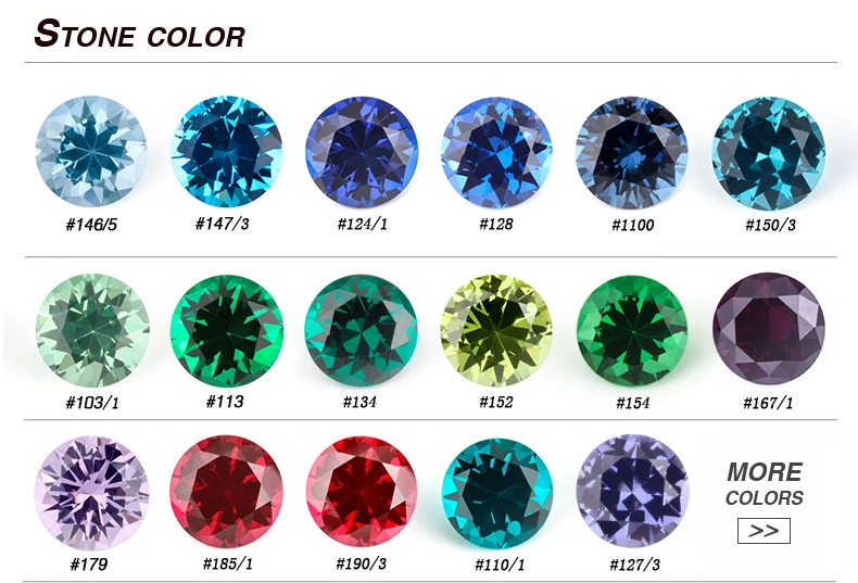 2.25mm xygems popular emerald green synthetic nano gemstones round for jewelry ring