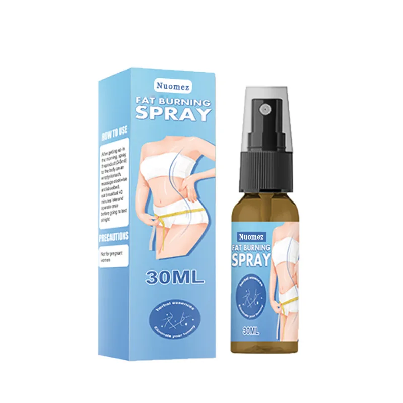30ml Fat Burning Slimming Spray Weight Loss Essential Oil Spray Ultra Absorption Cellulite Removal for Arm Buttocks Abdomen
