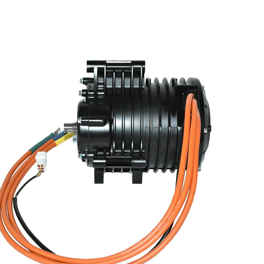 QS138 70H V3 72V 3000w Mid Drive Motor 1:2.37 electric scooter bicycle center motorfor Electric ATV Dirtbike Motorcycle