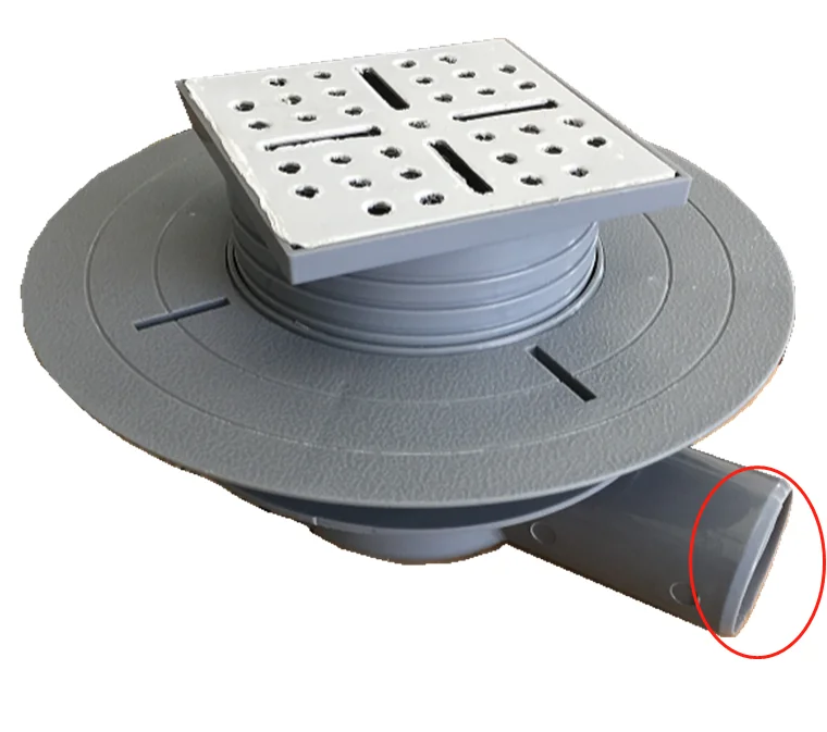XPS Central Drain Shower Base Extruded Polystyrene Foam Reinforced UK XPS Shower Trays for Bathroom Shower Floor