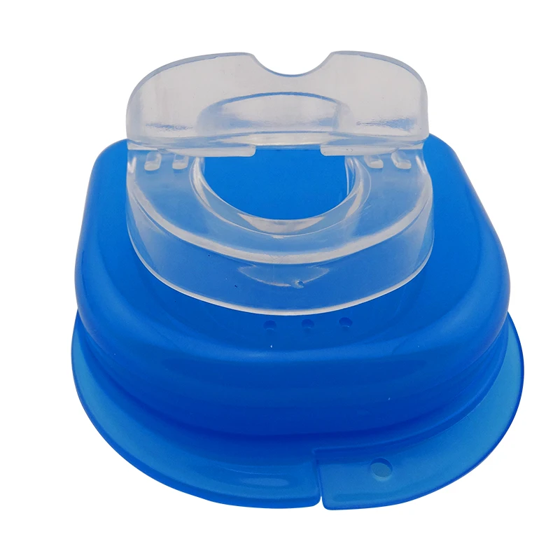 EVA Rubber Safety Custom Anti Snoring Silicone Mouthguard Stop Snore Instrument Device Silence Sleeper Mouthpiece