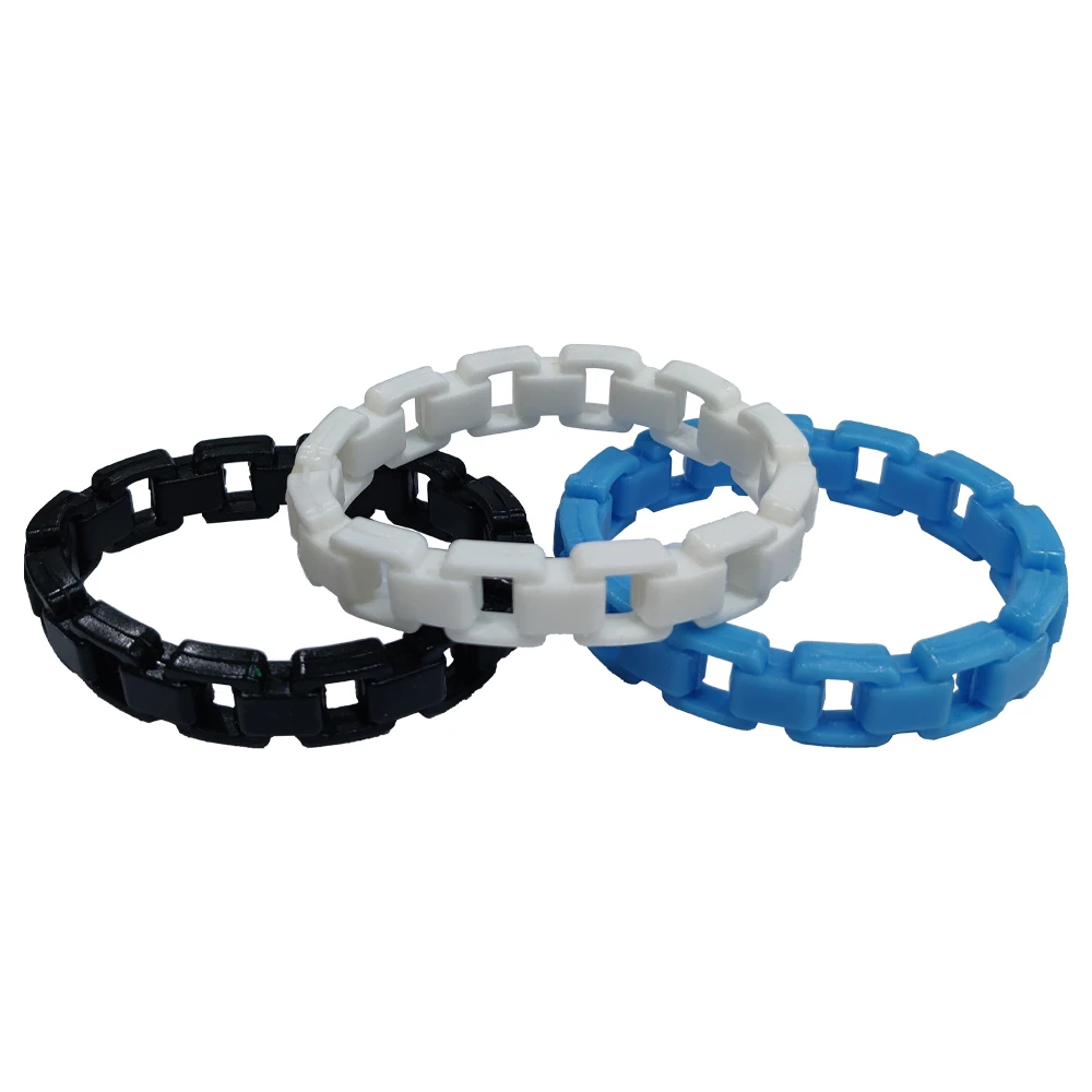 The Latest Custom Souvenir Rubber Wristband Soft Rubber Bracelets Elastic Bracelet Jewelry Silicone Chain Strap Bracelet