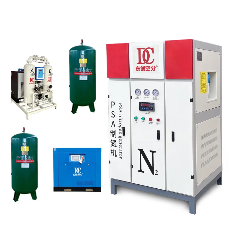 3D Printing Small Industrial 5Nm3/H Nitrogen Making Machine High Purity 99.999% PSA Nitrogen Gas Generator for Food