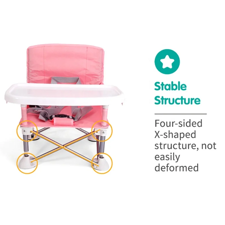 Adjustable baby booster seat dining chair portable high chair baby feeding multifunction