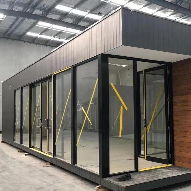 sheds storage outdoor tiny prebuilt  portable steel frame structure flatpack folding container homes two story luxury villa mode