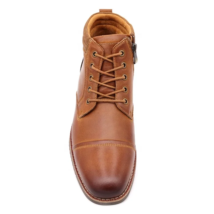 Latest arrival factory price classic style hard-wearing half boots for men shoes