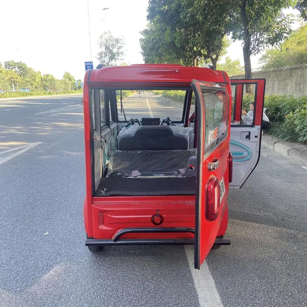 The Listing Automobile New Design Changzhou Cheap 3 Wheel Bike Side Passenger Motorcycle Electric Tricycle