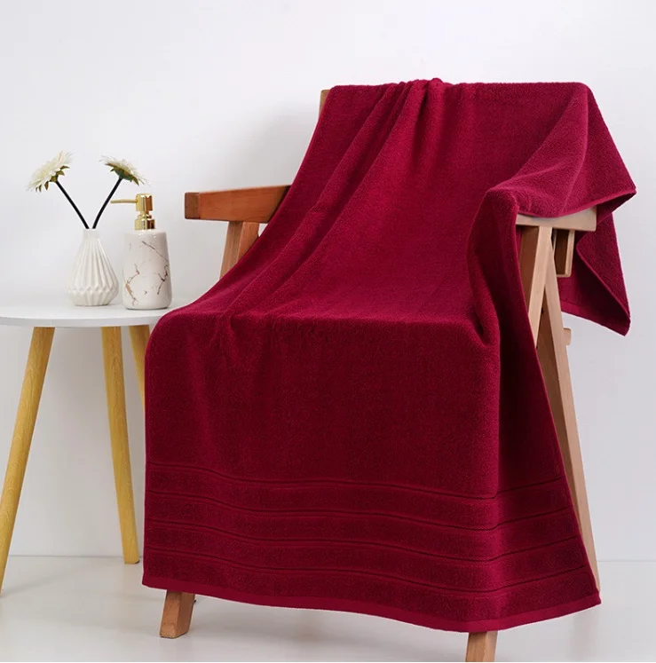 Custom Logo 6 Pieces Towel Set 100% Cotton Super Thick Absorbent Luxury Cotton Towels for 5 Star Hotel Bathroom Use