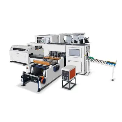Automatic Roll to Sheet A4 Paper/Plastic Paper Slitting Cutter Cutting Machine