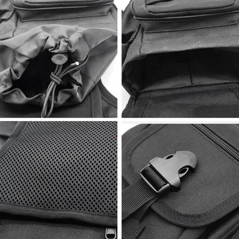 Custom Print Private Logo Water Proof Thigh Waist Bag Rider Motorbike Side Leg Bag