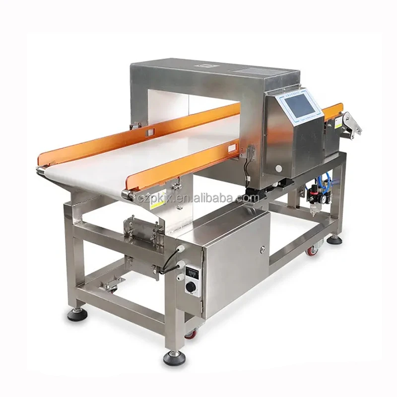 Automatic Food Grade Metal Detector Conveyor Multi-language Belt Food Industry Metal Detector Machine