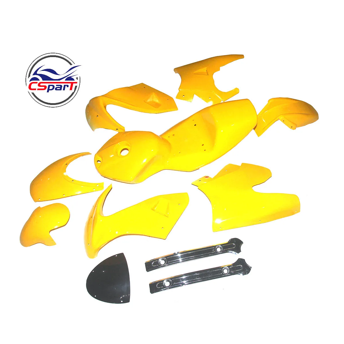 Plastic Fairing Kit Fender Plate Guard Cover for Mini Moto Pocket Bike Fairing Body Kit Plastic 47cc 49cc Mta2 A2