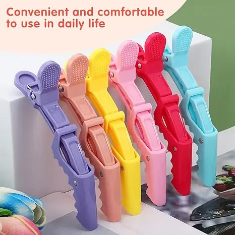 Custom LOGO Professional Wholesale Luxury Alligator Clips for Hair Cutting Salon Hair Clip
