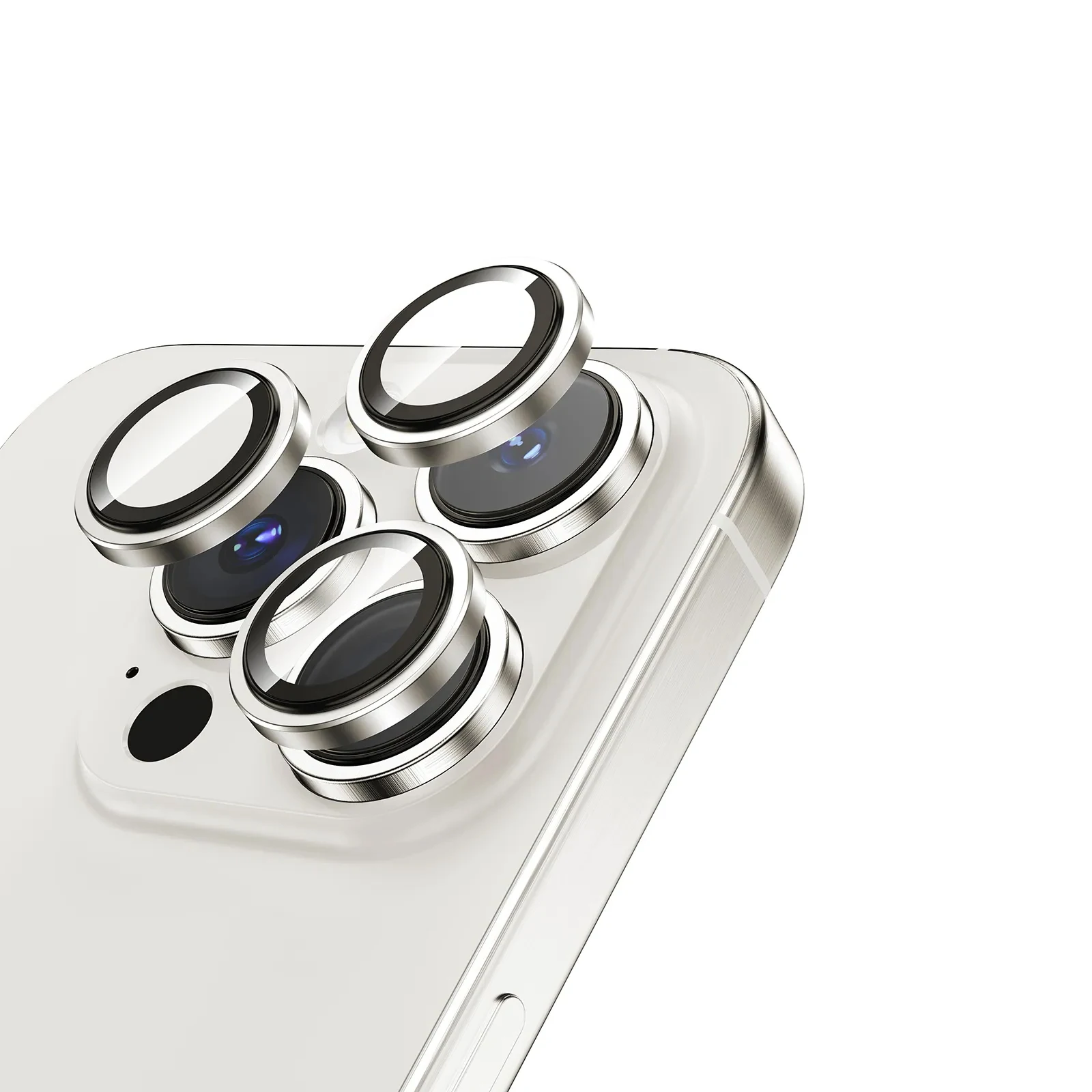 For iPhone 13 14 15 Camera Lens Protector Tempered Glass Camera Lens Protective Cover for iPhone 14 15 Pro Max