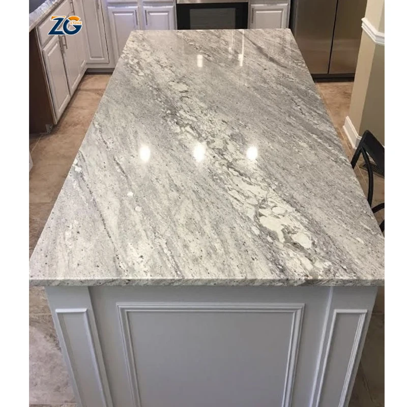ZGSTONE Customized Natural Stone Granite Kitchen Sink Countertop Table Island Top Slab Kitchen Cabinets And Countertops