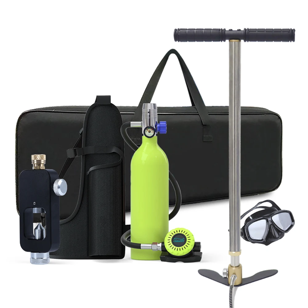 Factory hot sale oxygene cylinder tank 1L 2L lung tank diving air tank for swimming