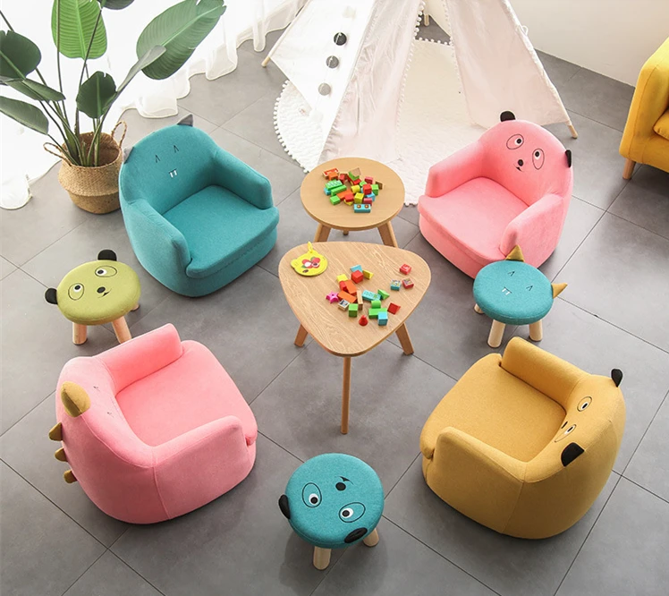 
Colorful Cartoon kids PVC sofa mini sofa for baby 