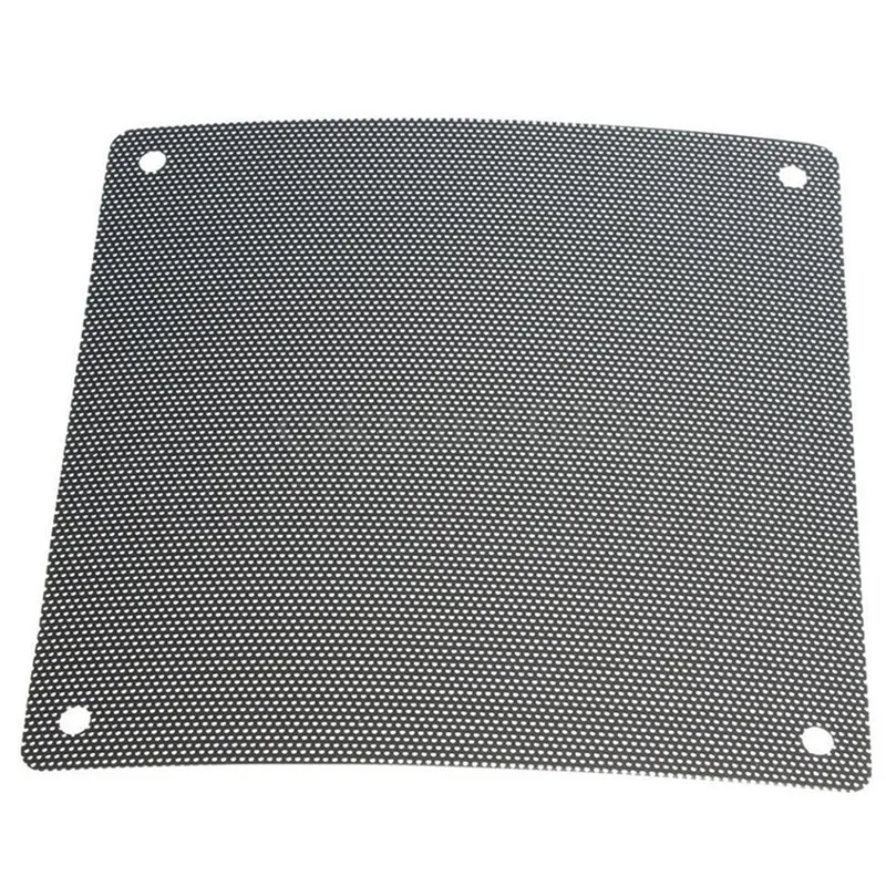 12cmx12cm Computer Cooling Fan Filter PVC 120mm PC Fan Case Dust Filter Strainer Dustproof Mesh Cuttable