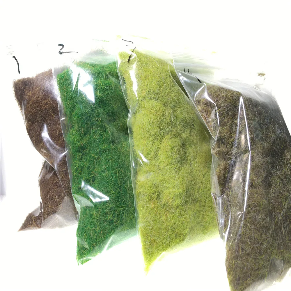 5mm Artificial Tree Powder flock grass Model Decor Landscape Decoration Home Garden DIY Accessories Building Model Material