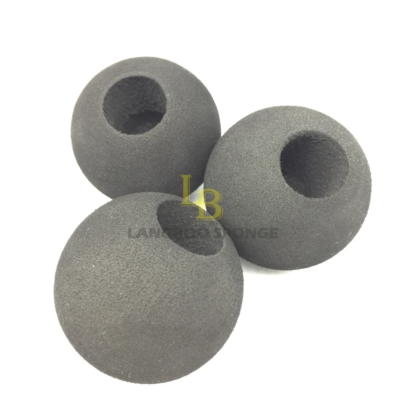 50mm diameter black grinding and punching EVA massage ball electric massage gun ball