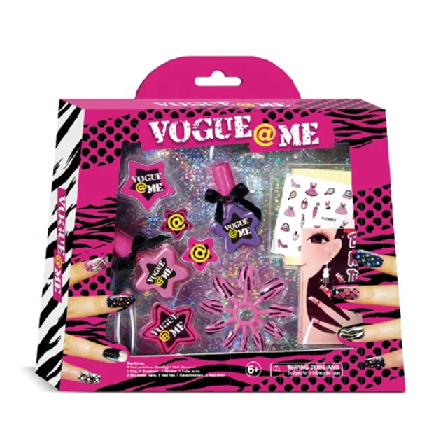 Akiaco kids cosmetics set nail polish kids nail polish set non-toxic custom kid finger nail polish