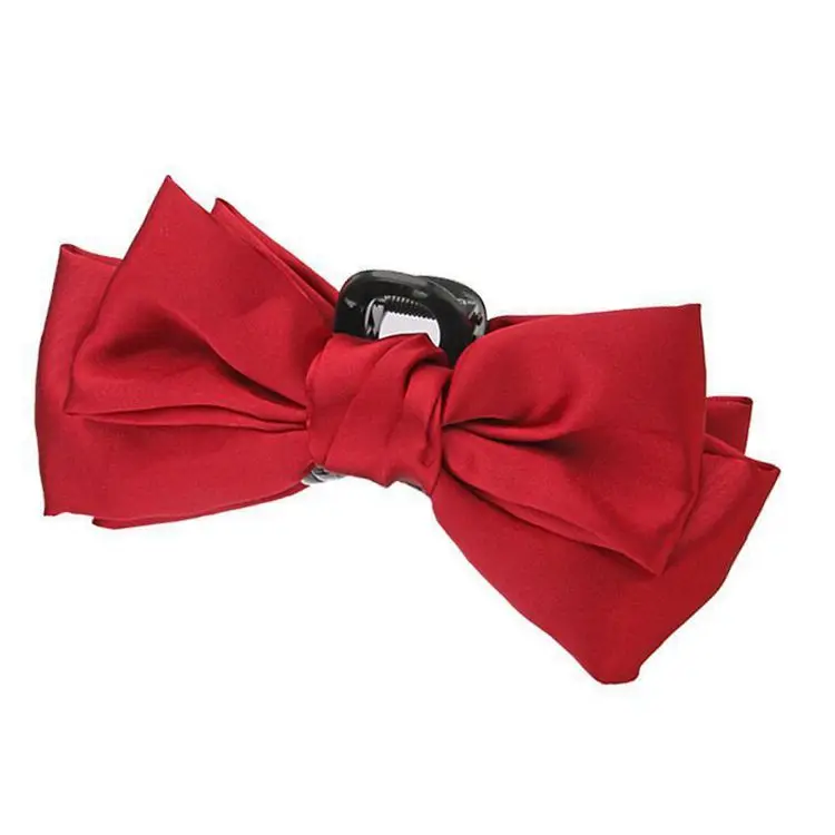 Women girls Korean bow hair clips hair shark claw clip Accessories